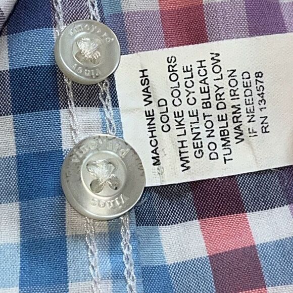 Men Vineyard Vines Whale Shirt Long Sleeve Button Up Men’s Large - Picture 13 of 14